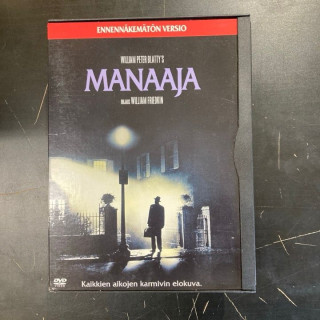 Manaaja (ennennäkemätön versio) DVD (M-/VG+) -kauhu-